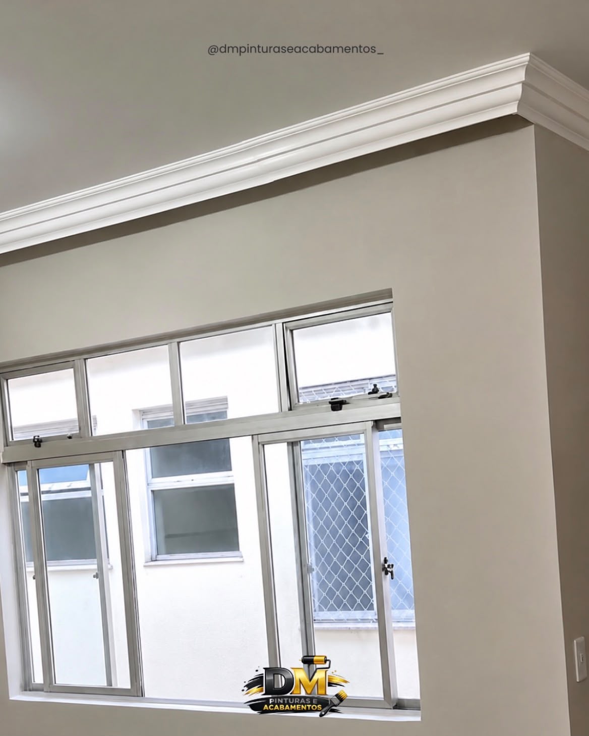 Ambiente pintado pela DM Pinturas
